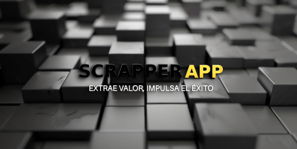 scrapper app extraccion de datos en tiempo real